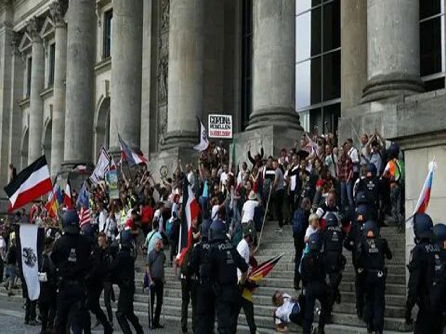 митинг в берлине